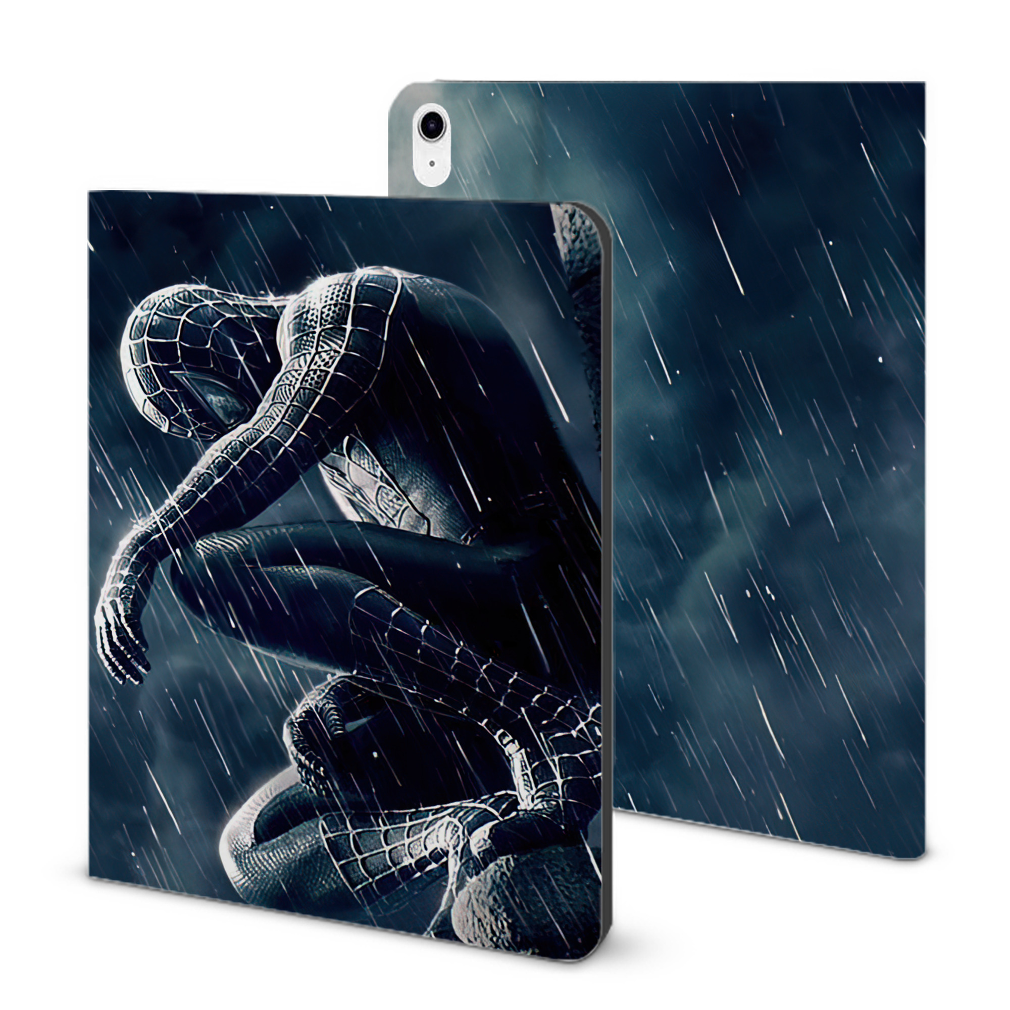 （画像用） アベンジャーズ The Avengers IPad ケース ブック型 PUレザー TPU 耐衝撃 軽量 薄型 ペン収納なし 全面保護 IPad 各モデル対応